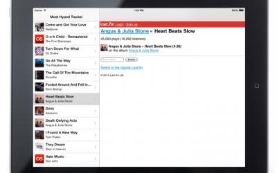 Working with WebViews on the iPad